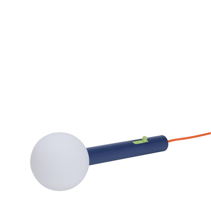 Talc Wall Lamp Blue - ø10xh30cm,