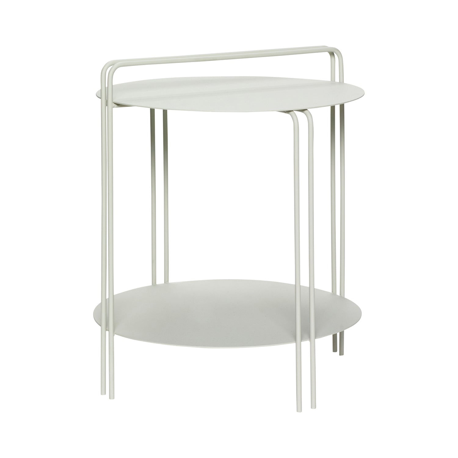 Carry side table light gray - Ø45XH53CM