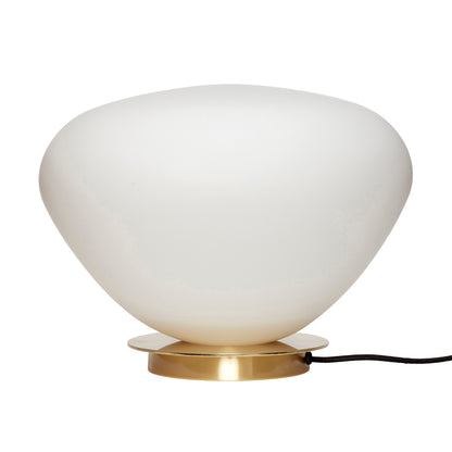 Bean table lamp white - Ø39xH28cm, E27