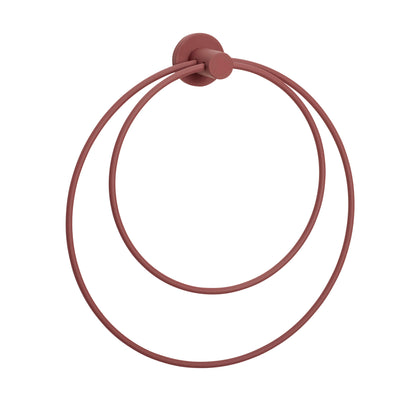 Loop Towel holder Burgundy - 26x23cm