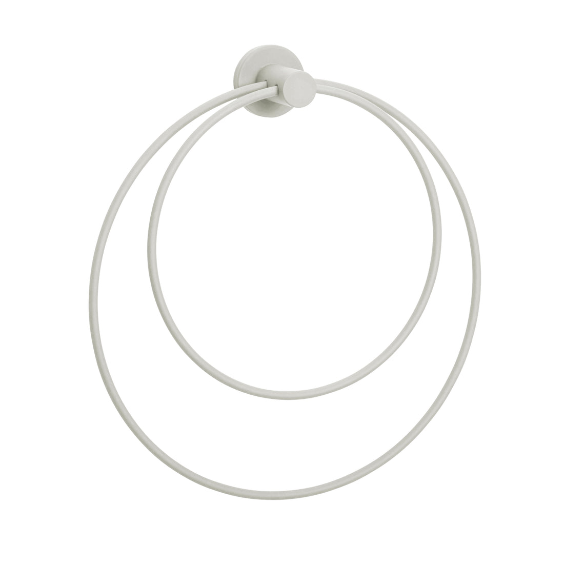 Loop Towel holder Light gray - 26x23cm