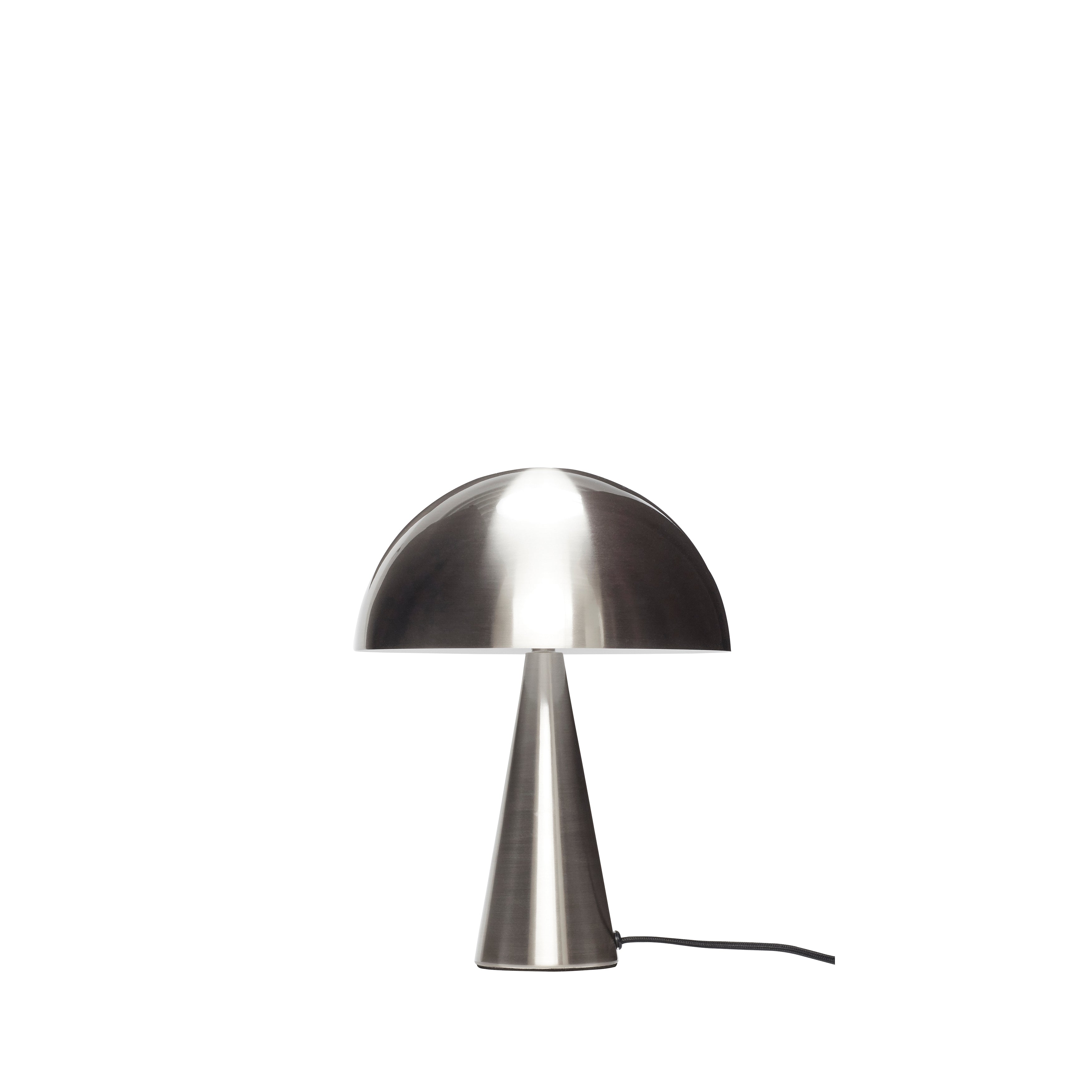 Mush table lamp mini nickel - Ø25XH33CM
