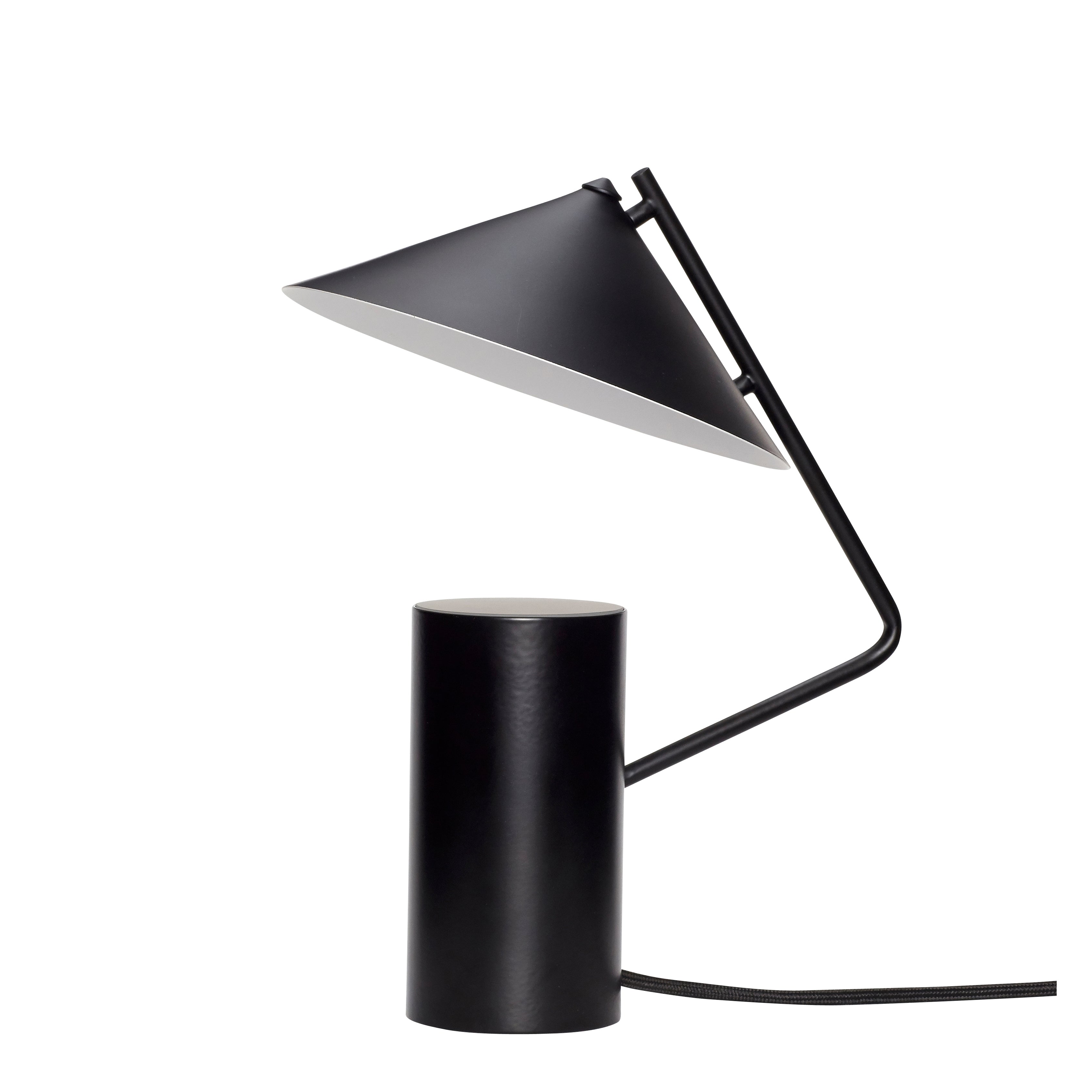 Late table lamp black - Ø24XH32CM GU10