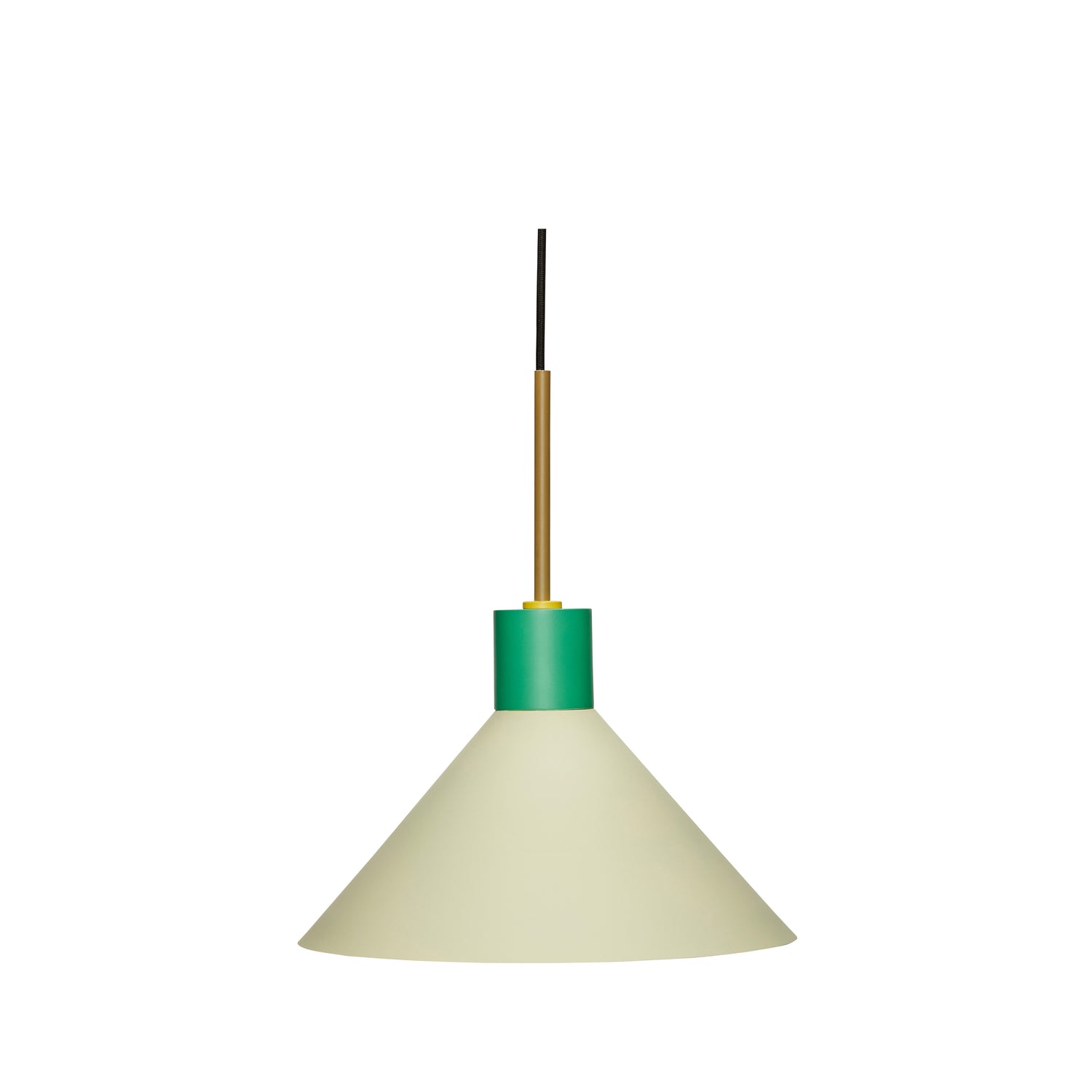 Crayon pendant green - Ø35XH38CM