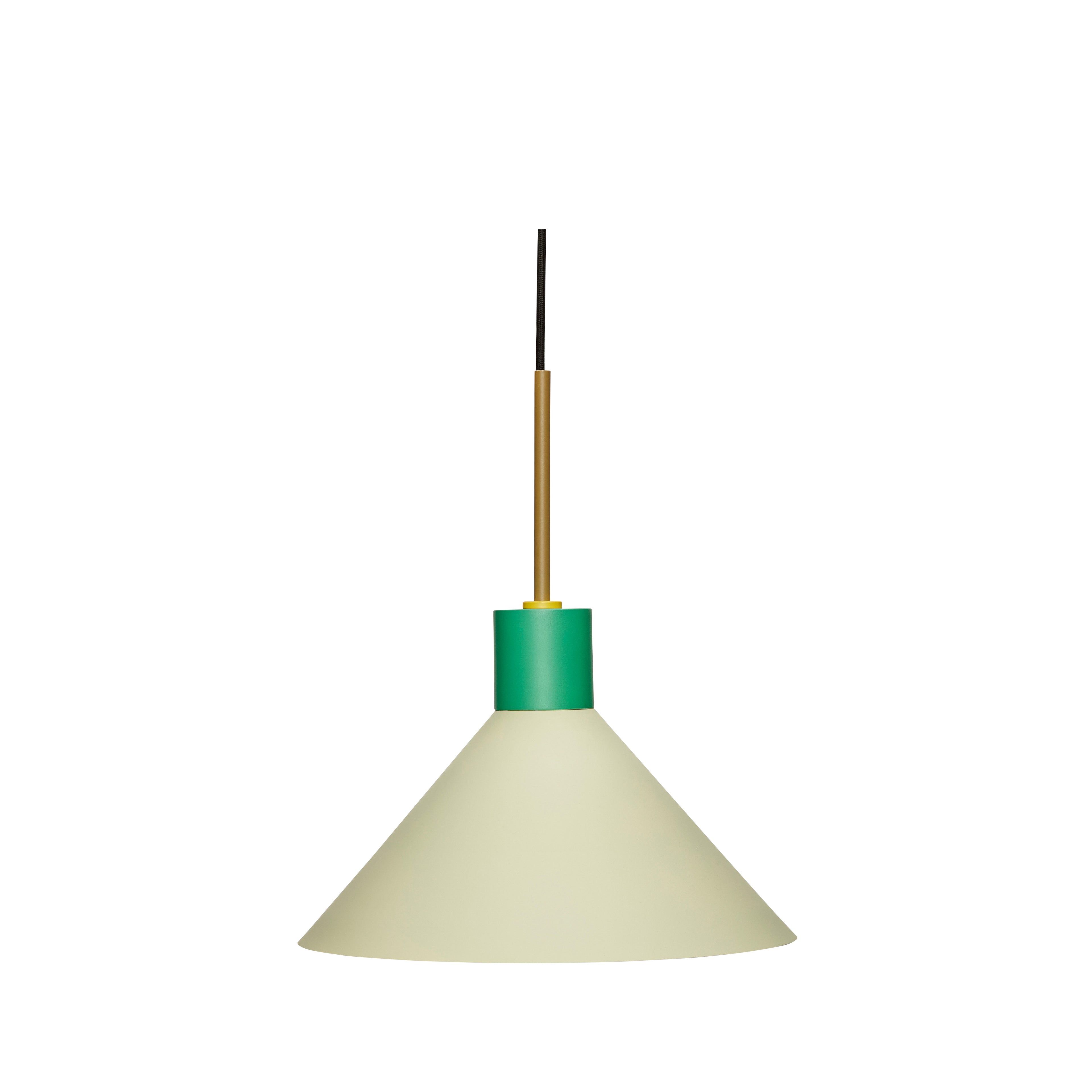 Crayon pendant green - Ø35XH38CM