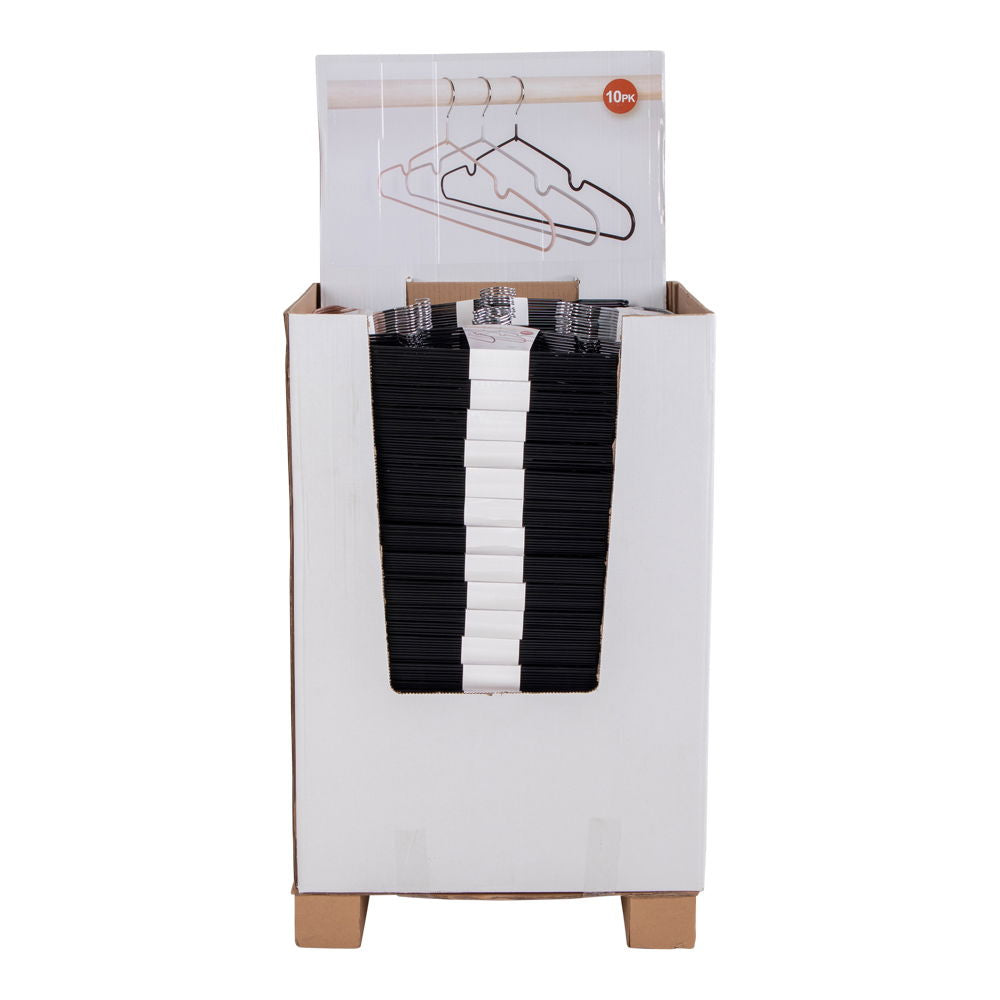 Display, metal hangers with coating, 80 sets
