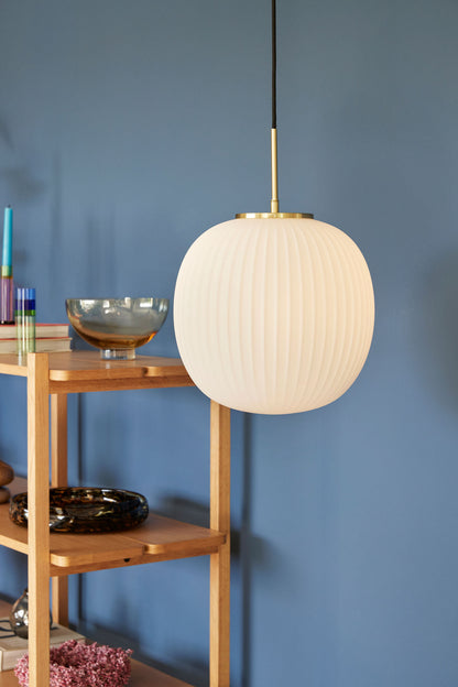 Hübsch serene pendant Ø32 white