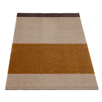 Stripes Horizontal - Ivory/Dijon/Brown