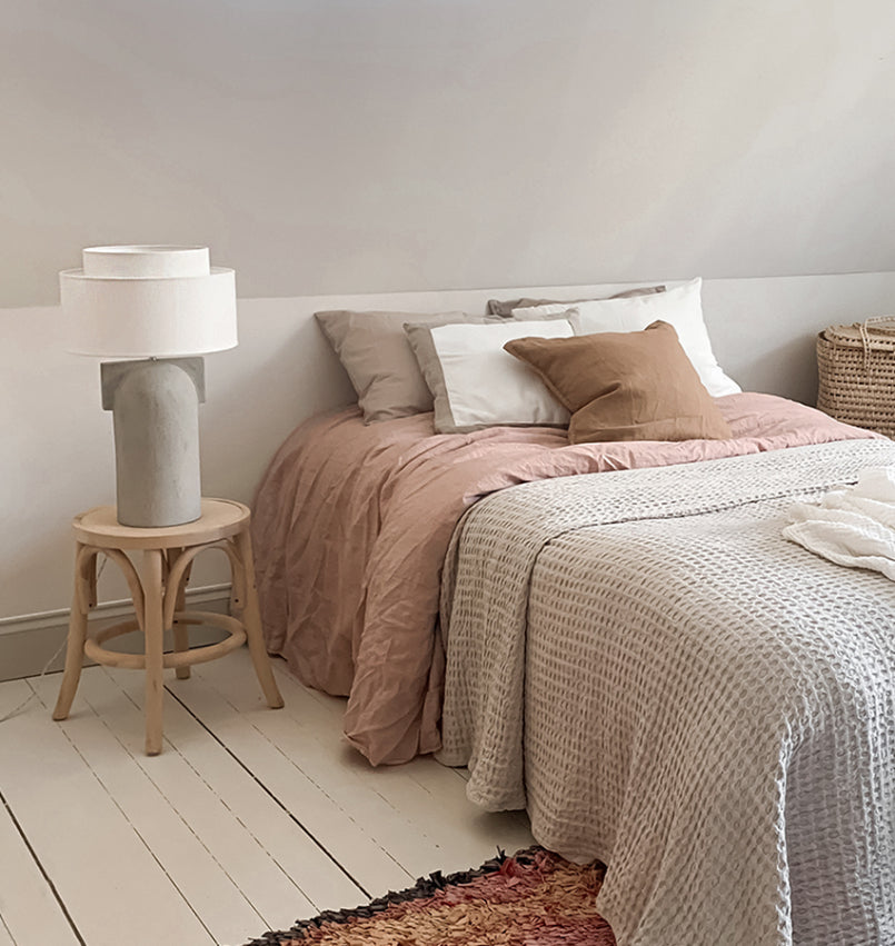 Figoll Bordlampe Beige