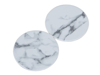 Beer pieces, white marble look