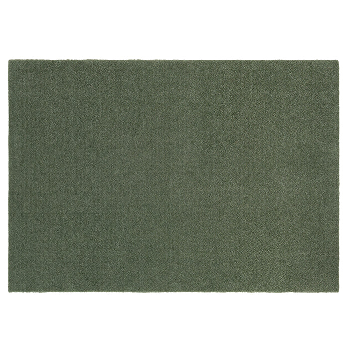 TÆPPE/MÅTTE 90 X 130 cm - UNI COLOR/DUSTY GREEN - Tica Copenhagen - DesignGaragen.dk
