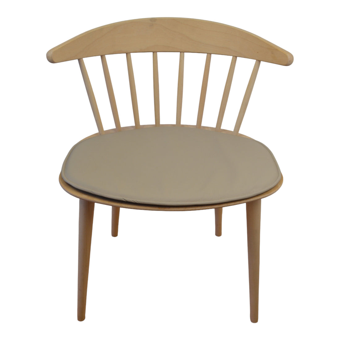 Luxury cushion to the Hay J104 chair in - sand -colored leather