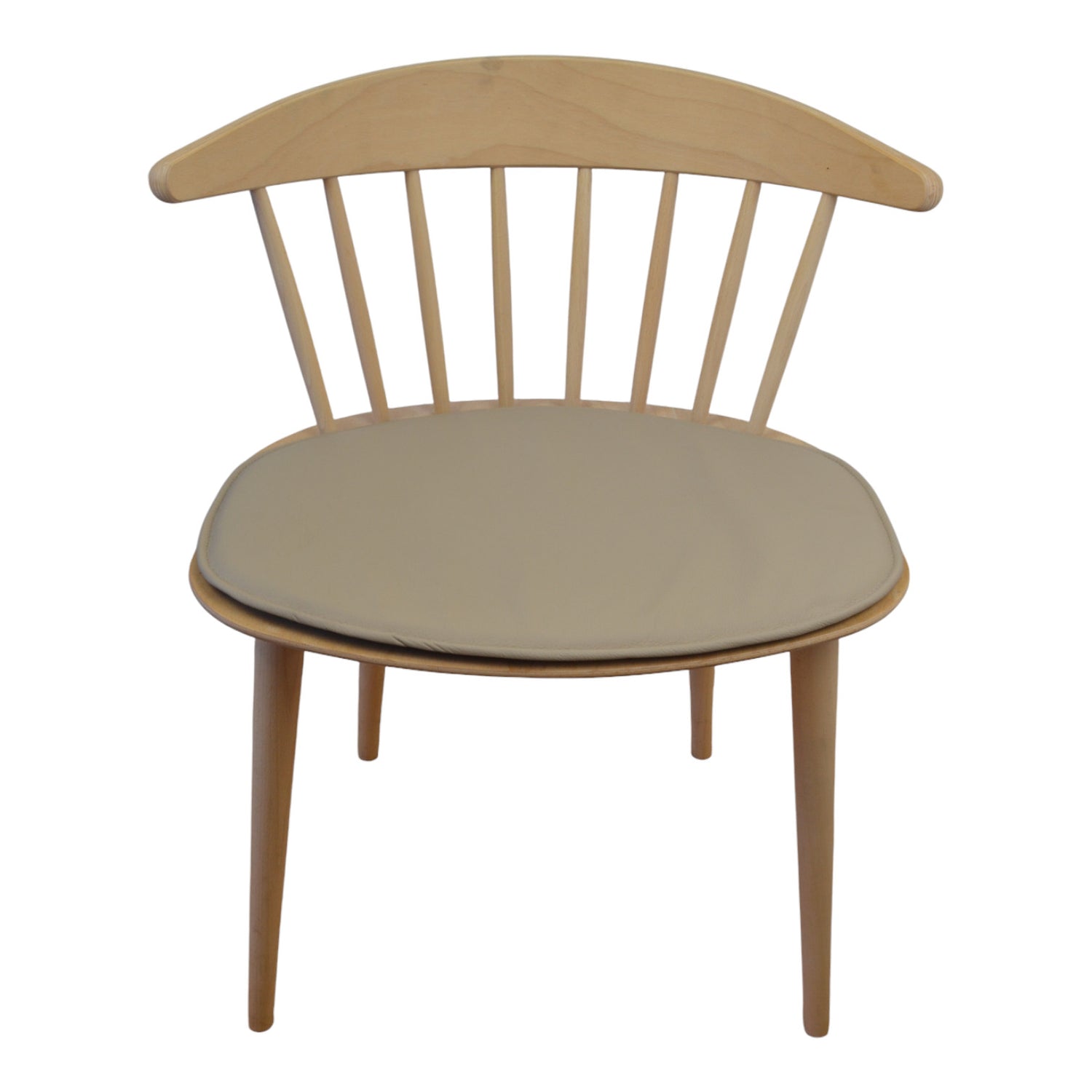 Luxury cushion to the Hay J104 chair in - sand -colored leather