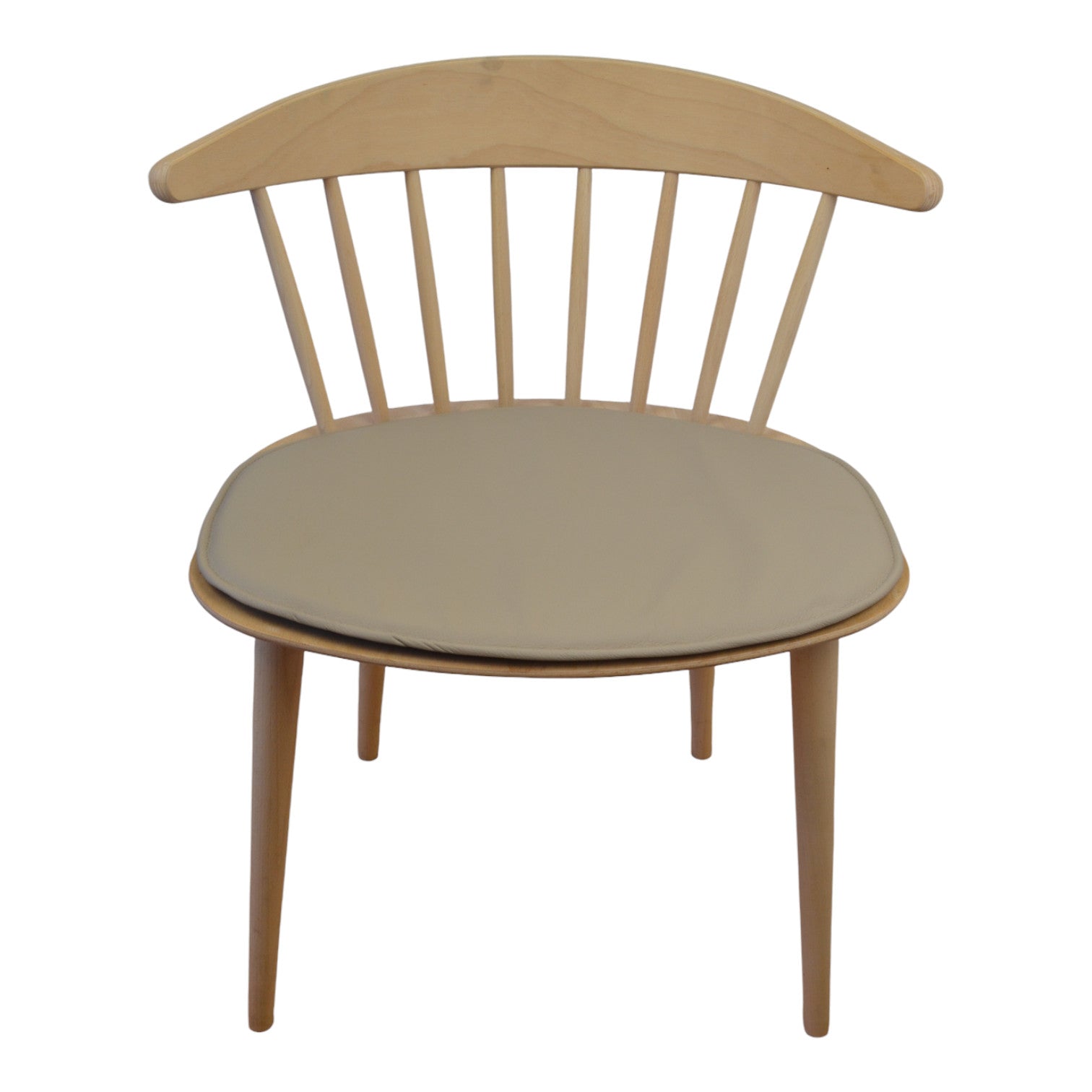 Luxury cushion to the Hay J104 chair in - sand -colored leather
