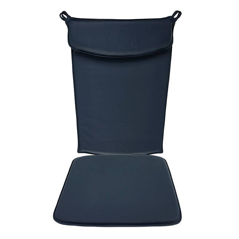 J16 rocking chair cushion set in navy leather