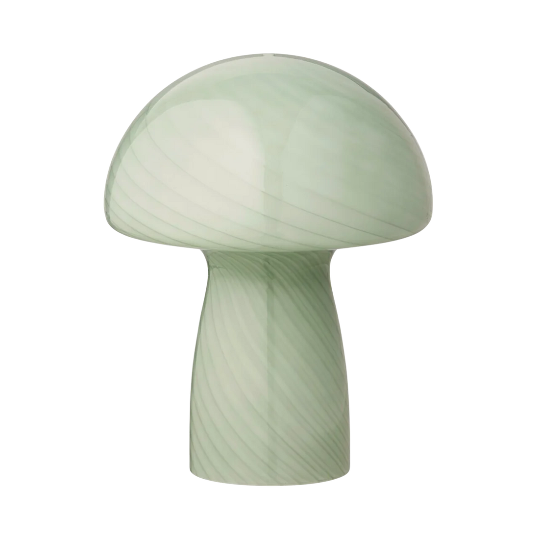 Bahne - fungal lamp / mushroom table lamp, mint - H23 cm.