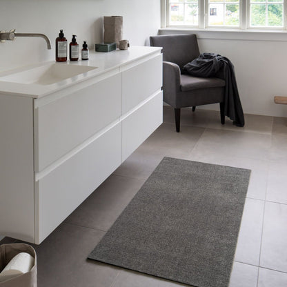 GULVMÅTTE 67 x 120 cm - UNI COLOR/GREY - Tica Copenhagen - DesignGaragen.dk