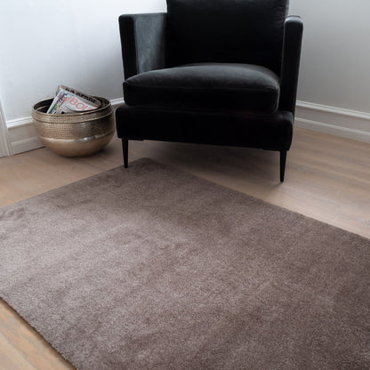 TÆPPE/MÅTTE 90 X 130 cm - UNI COLOR/SAND - Tica Copenhagen - DesignGaragen.dk