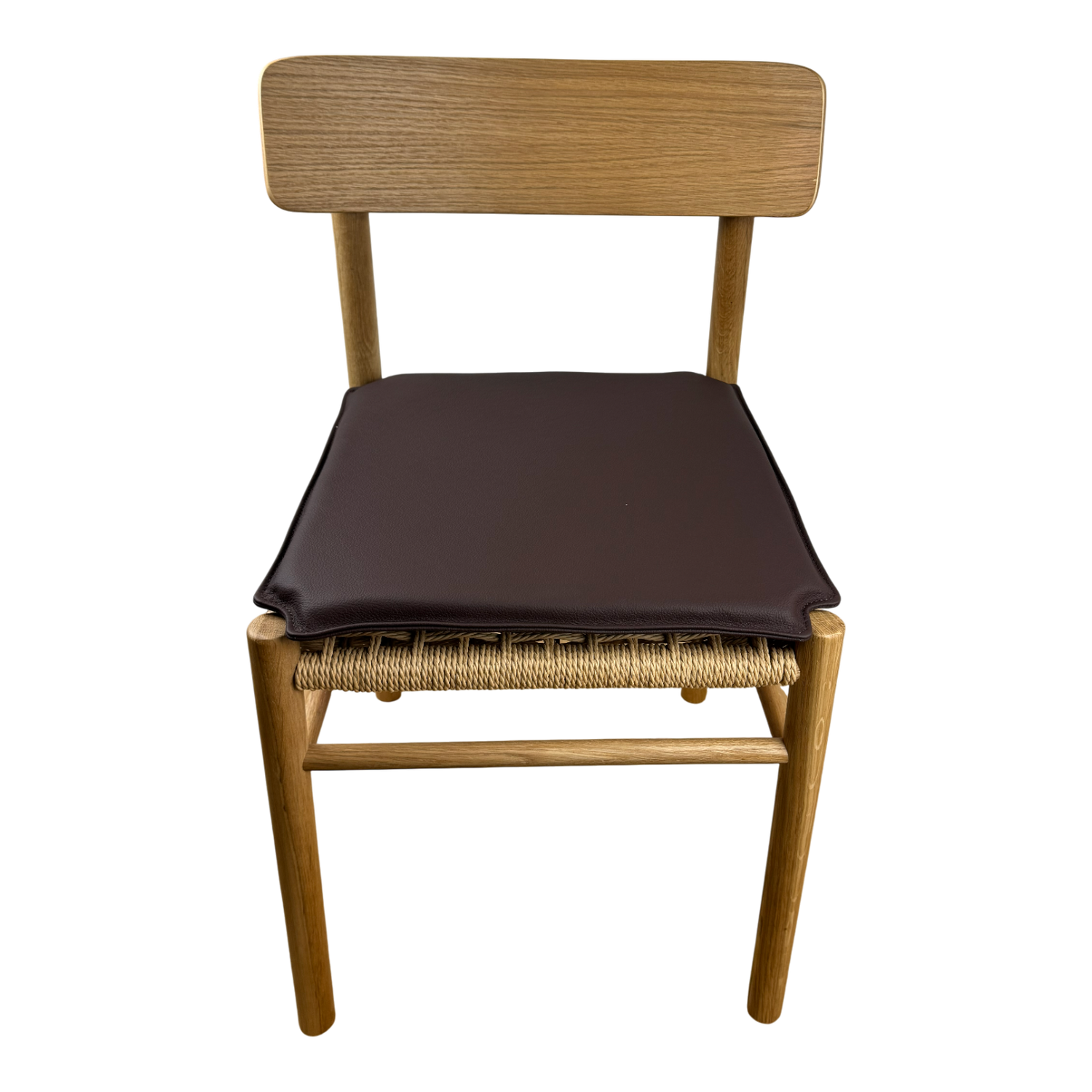 Cushion for Jysk ISLEV in - cognac leather