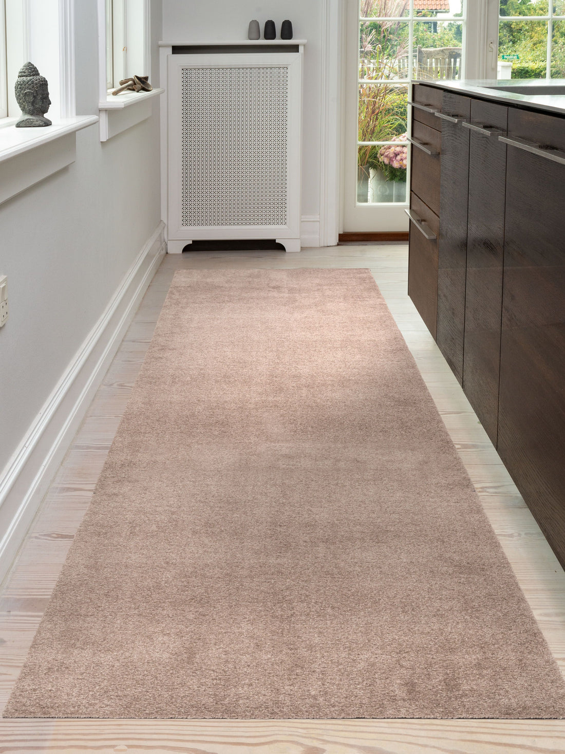 TÆPPE/MÅTTE 100 x 300 CM - UNI COLOR SAND - Tica Copenhagen - DesignGaragen.dk