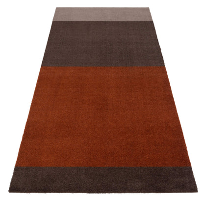 STRIPES HORISONTAL - SAND/BRUN/TERRAKOTTA - Tica Copenhagen - DesignGaragen.dk