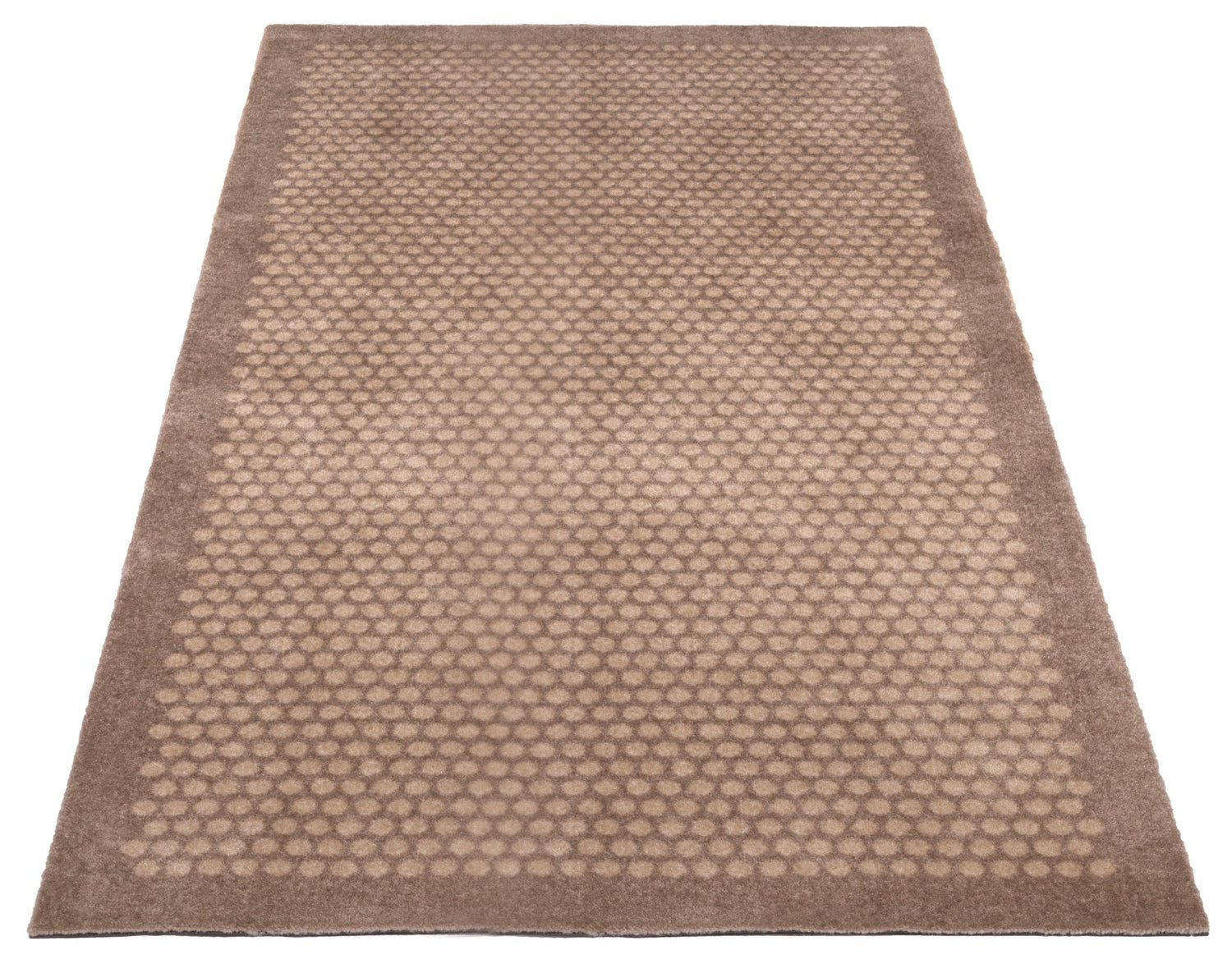 Floor mat 90 x 200 cm - dots/sand