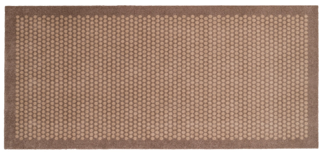GULVMÅTTE 90 x 200 CM - DOTS/SAND - Tica Copenhagen - DesignGaragen.dk