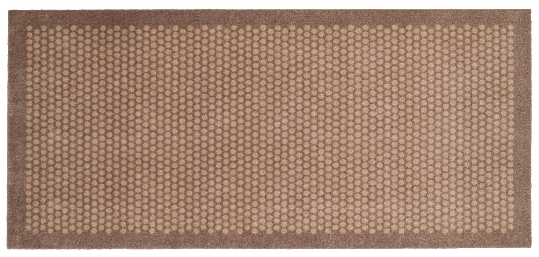 GULVMÅTTE 90 x 200 CM - DOTS/SAND - Tica Copenhagen - DesignGaragen.dk
