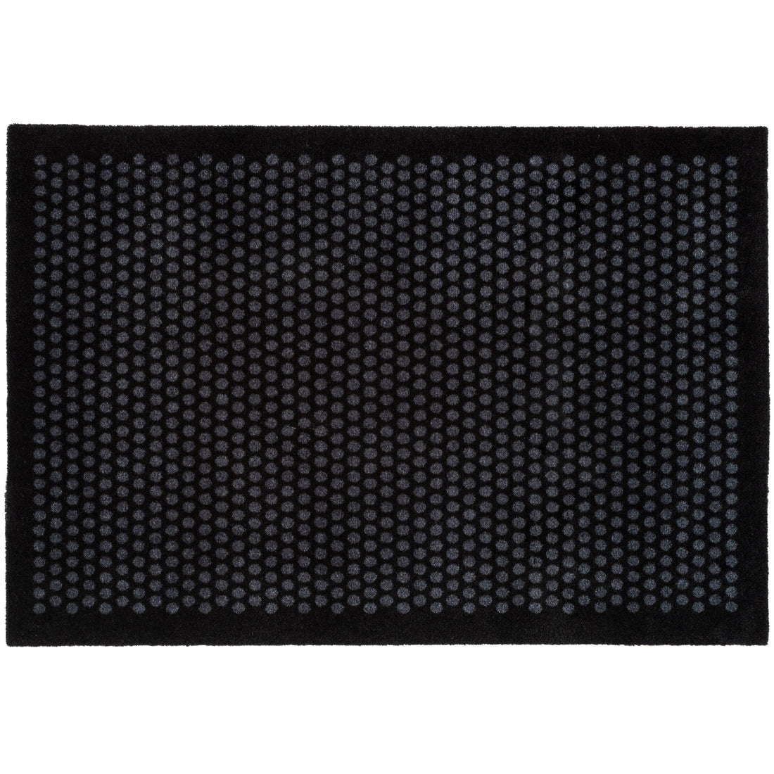 GULVMÅTTE 90 x 130 CM - DOTS/BLACK GREY - Tica Copenhagen - DesignGaragen.dk