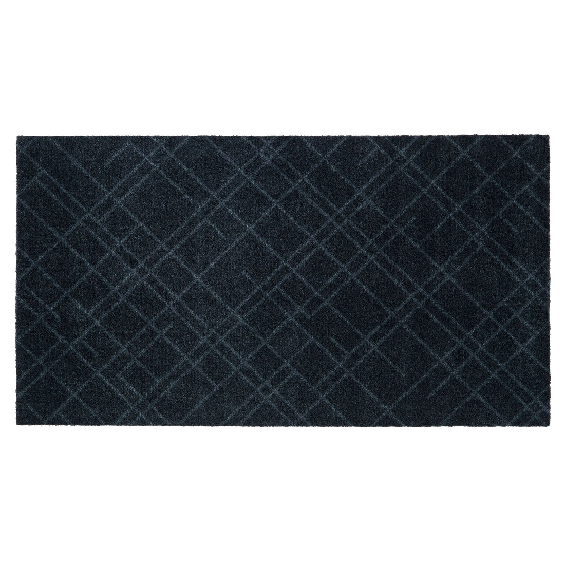 GULVMÅTTE 67 x 120 CM - LINES/DARK GREY - Tica Copenhagen - DesignGaragen.dk