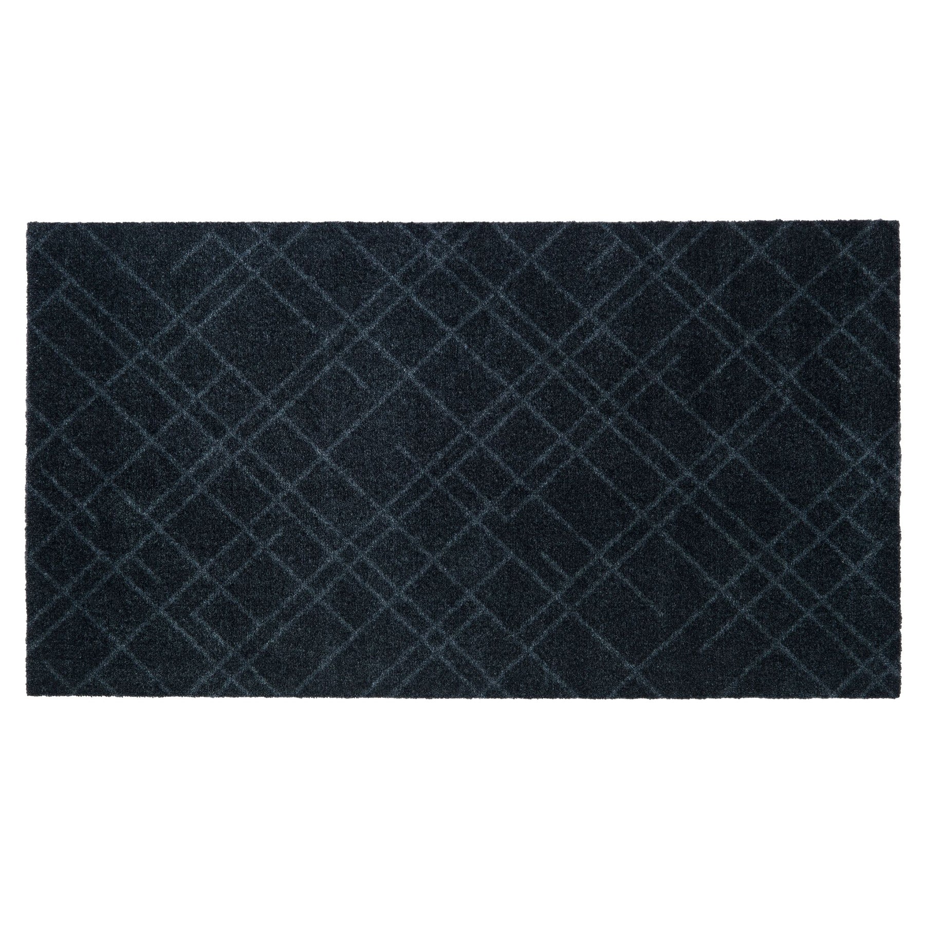 Floor mat 67 x 120 cm - Lines/Dark Gray