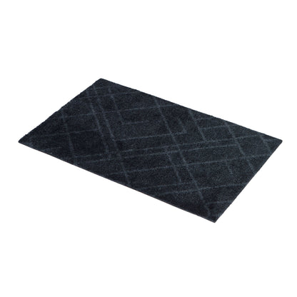 Floor mat 40 x 60 cm - Lines/Dark Gray