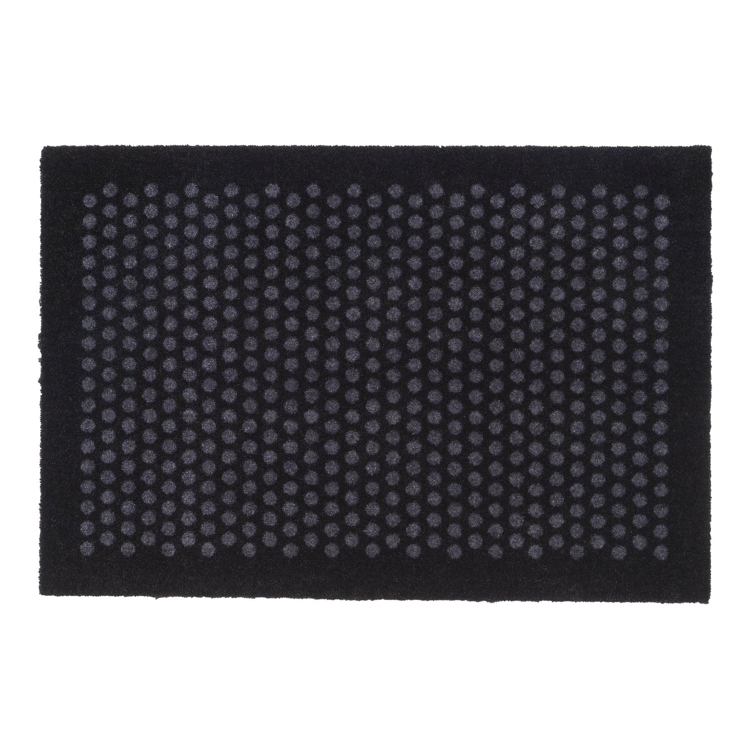 Floor mat 60 x 90 cm - Dots/Black -Grey