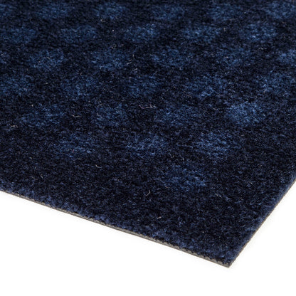 Floor mat 60 x 90 cm - dots/blue