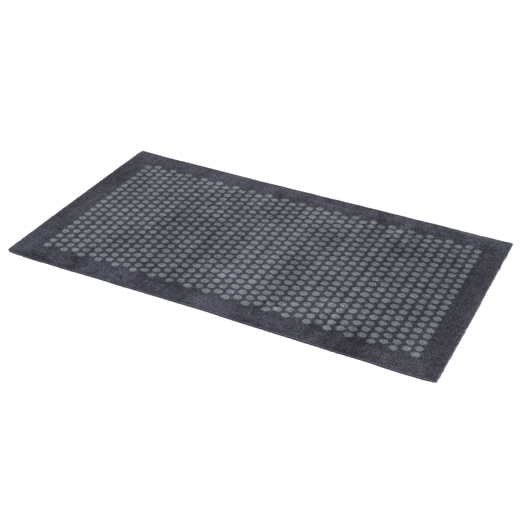 Floor mat 67 x 120 cm - dots/gray