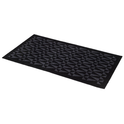 Floor mat 67 x 120 cm - Graphic/Black Gray
