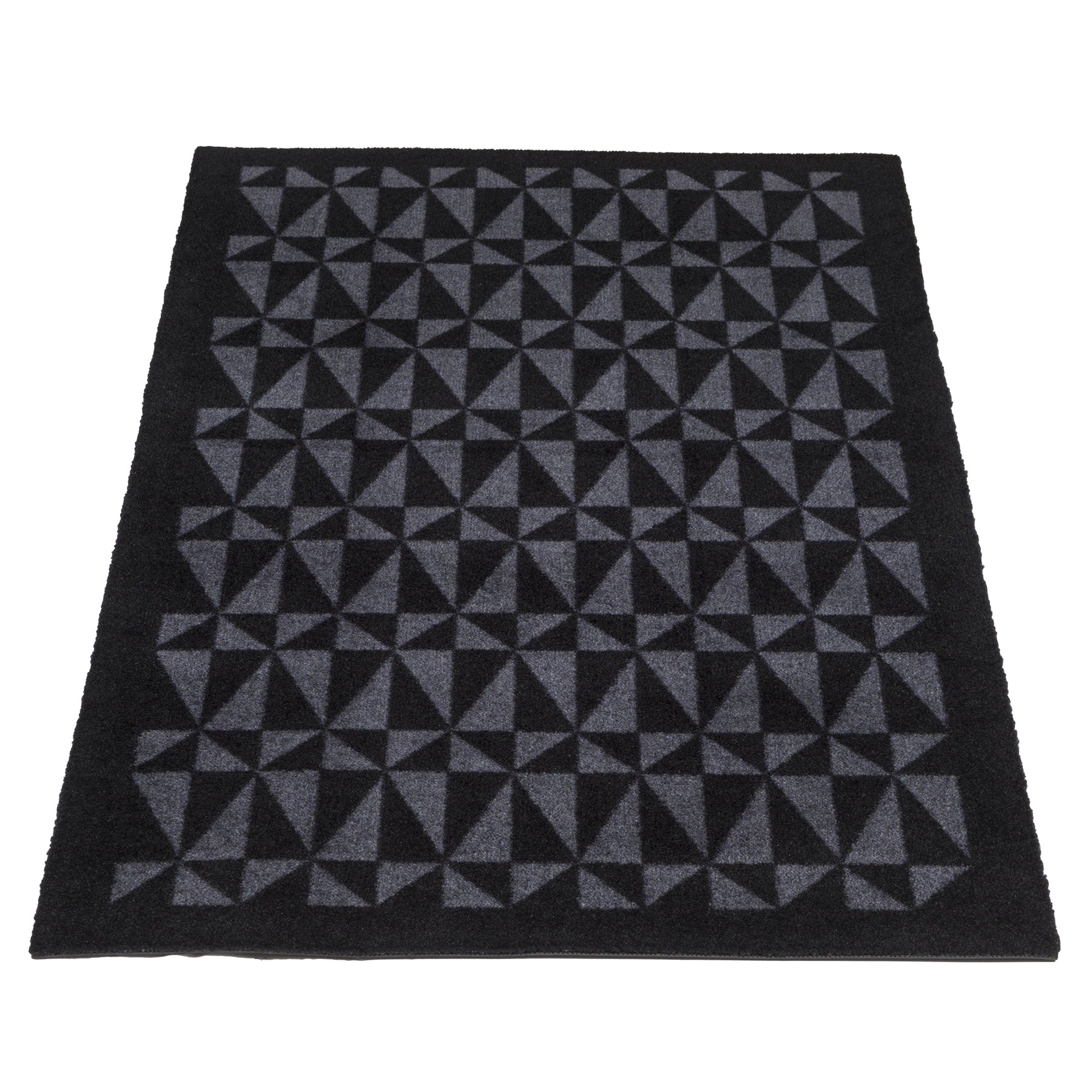 Floor mat 67 x 120 cm - Graphic/Black Gray