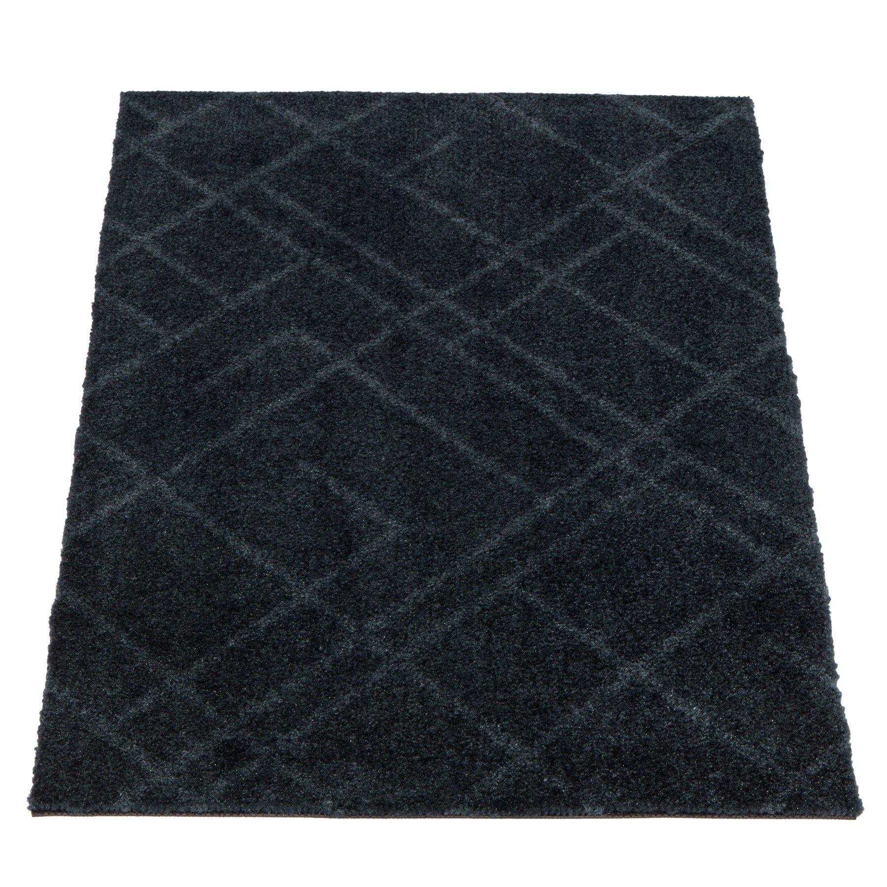 Floor mat 40 x 60 cm - Lines/Dark Gray