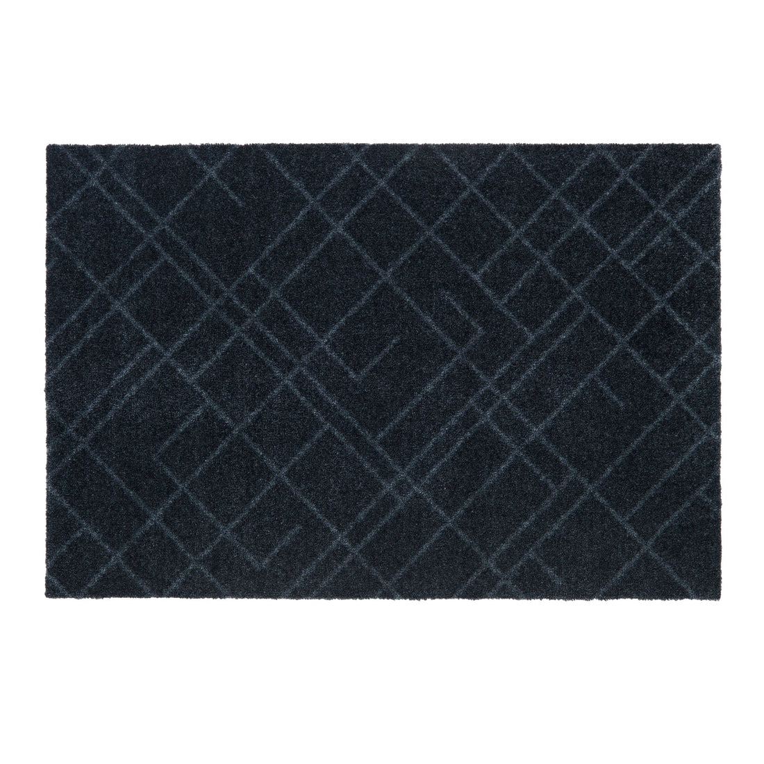 Floor mat 60 x 90 cm - Lines/Dark Gray