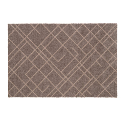 Floor mat 60 x 90 cm - lines/sand