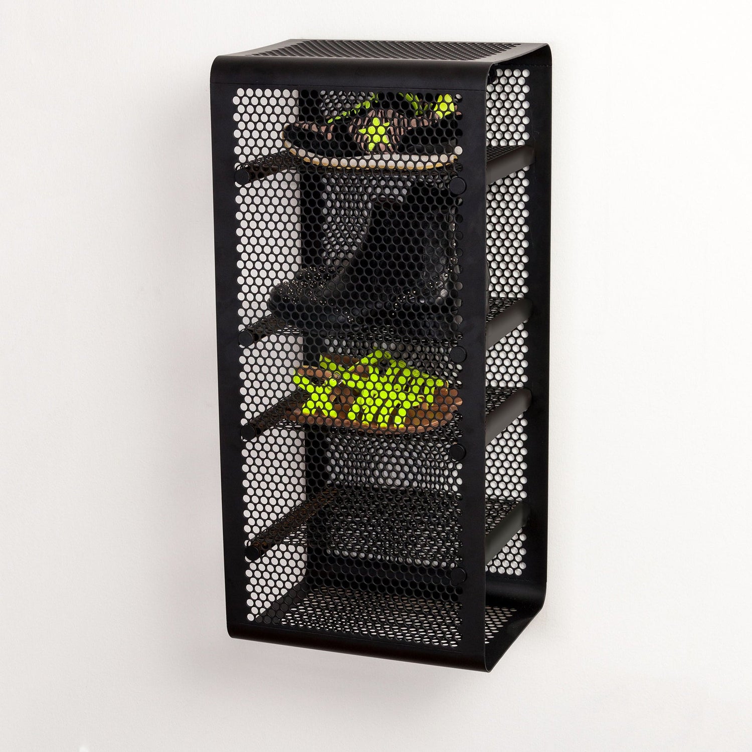 TICA RACK, WALL - LARGE/BLACK - Tica Copenhagen - DesignGaragen.dk