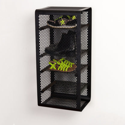 TICA RACK, WALL - LARGE/BLACK - Tica Copenhagen - DesignGaragen.dk