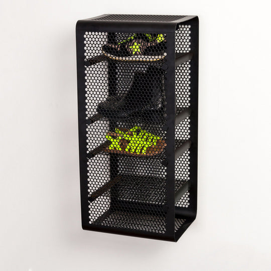 TICA RACK, WALL - LARGE/BLACK - Tica Copenhagen - DesignGaragen.dk