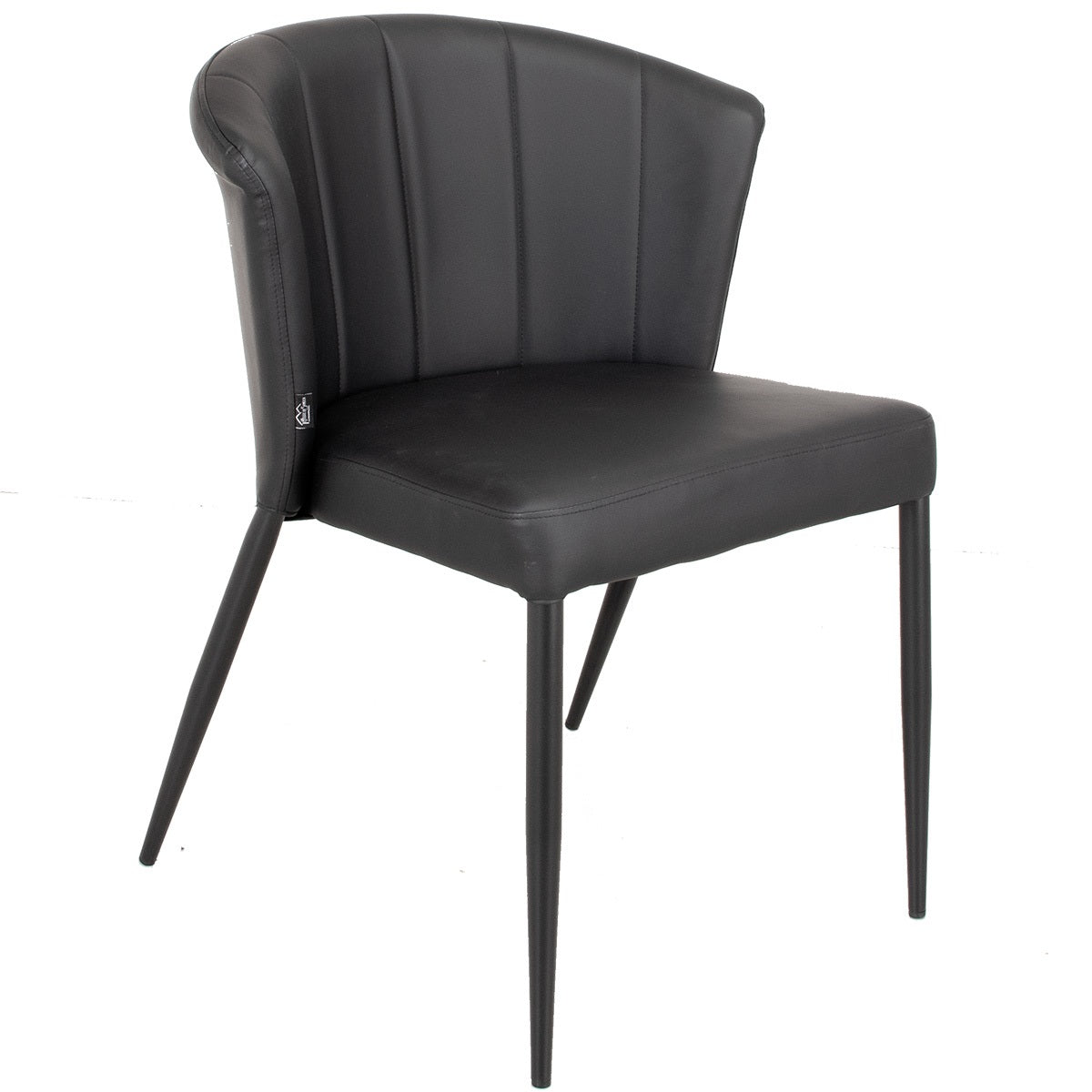 Dining table chair thor black pu