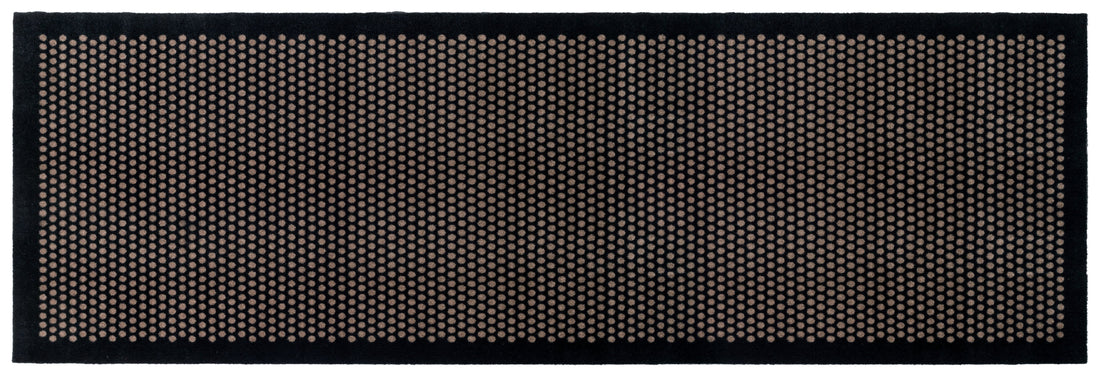 GULVMÅTTE 100 x 300 CM - DOT/BLACK SAND - Tica Copenhagen - DesignGaragen.dk