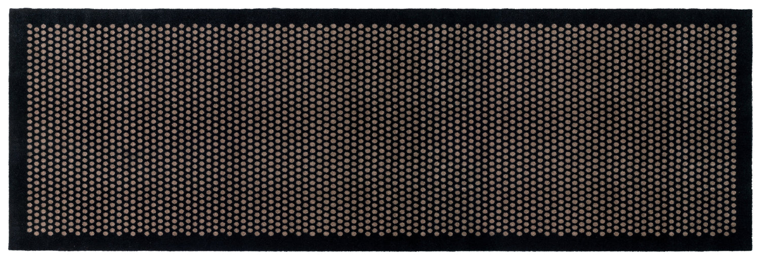GULVMÅTTE 100 x 300 CM - DOT/BLACK SAND - Tica Copenhagen - DesignGaragen.dk