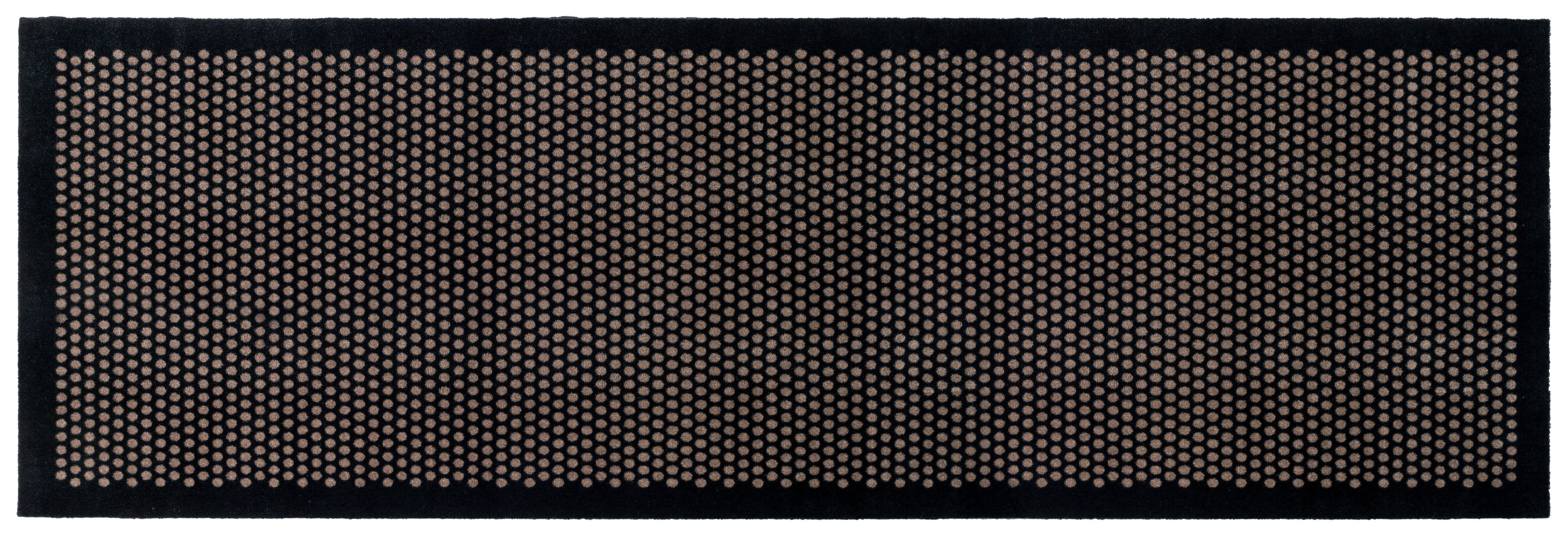 Floor mat 100 x 300 cm - dot/black sand