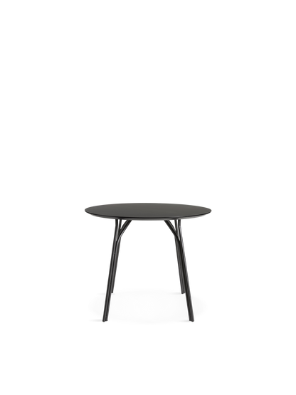 WOUD - Tree Dining Table (90 cm) - Black/Black
