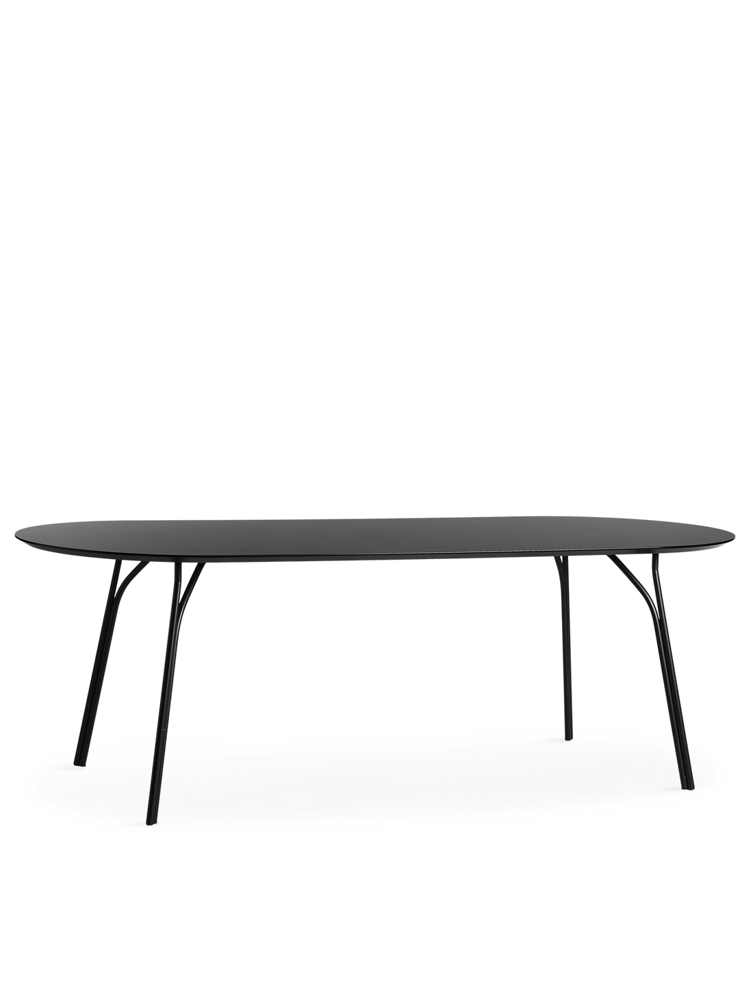 Tree Dining table (220 cm) - Black/Black