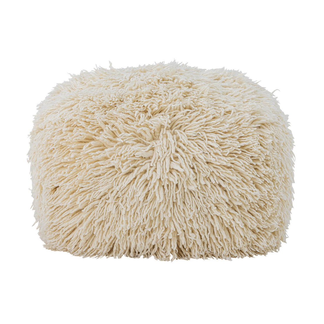 Bloomingville Lomba Puf, Nature, Wool